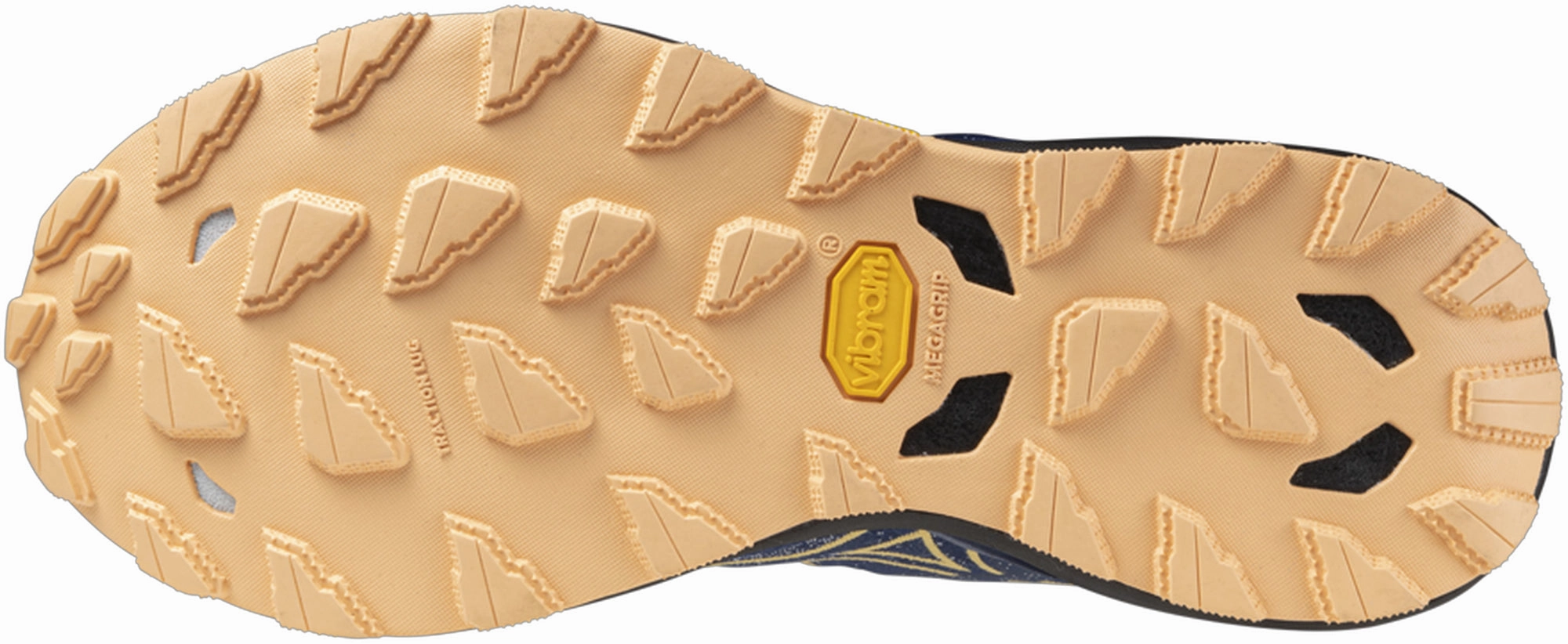 Bold Detail Sleek cushioning Mizuno Wave Daichi 8 Womens Trail Running Shoes - Blue