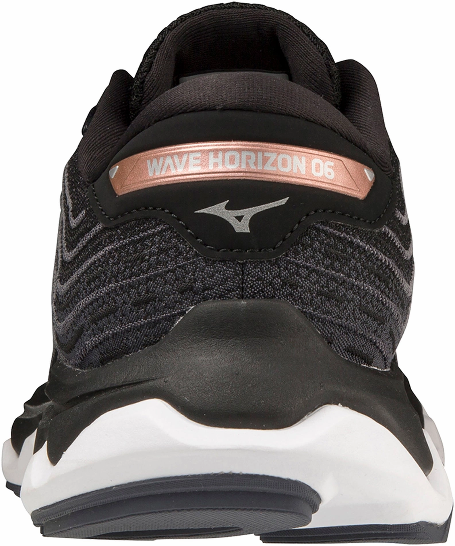 City Shift Shock Absorbing TPU Mizuno Wave Horizon 6 Womens Running Shoes - Black