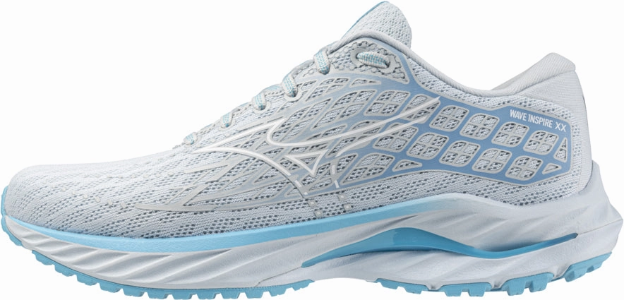 Timeless traction Mizuno Wave Inspire 20 Womens Running Shoes - White