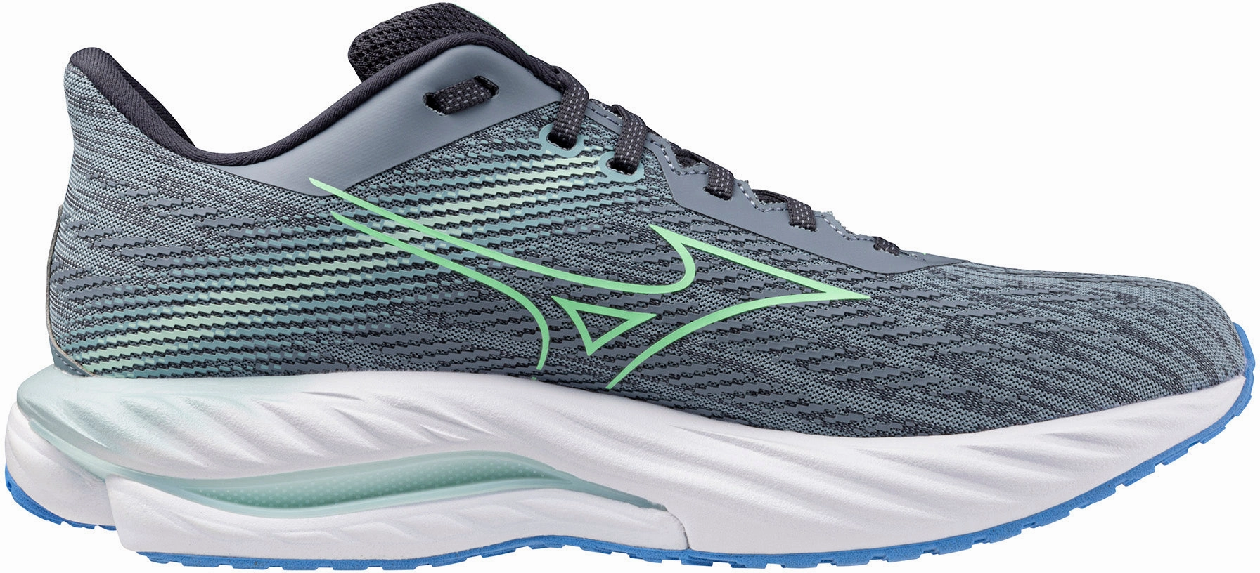 Mizuno Wave Inspire 21 Mens Running Shoes - Grey Casual Elegance