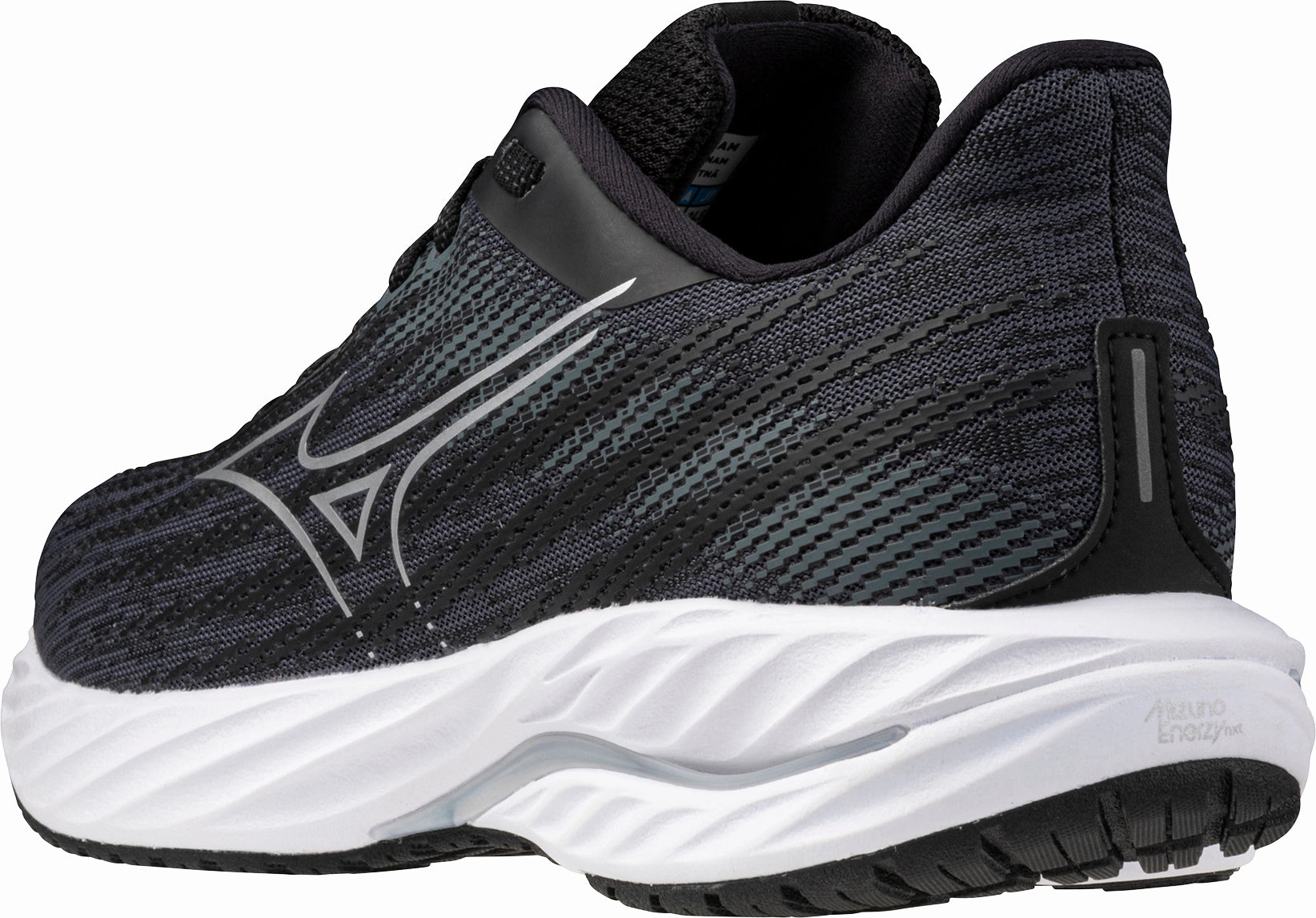 Non Toxic Fabric Mizuno Wave Inspire 21 WIDE FIT (D) Womens Running Shoes - Black