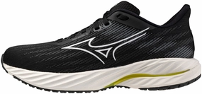 Bonded Midfoot Mizuno Wave Inspire 21 Womens Running Shoes - Black