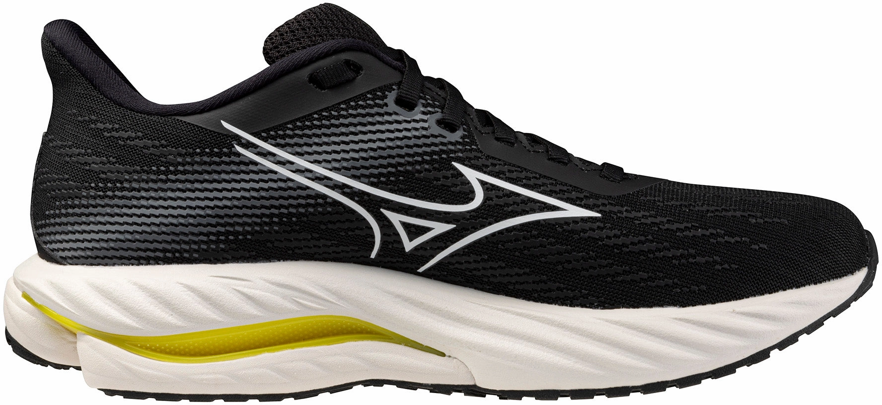 Mizuno Wave Inspire 21 Womens Running Shoes - Black Slip Resistant Outsole