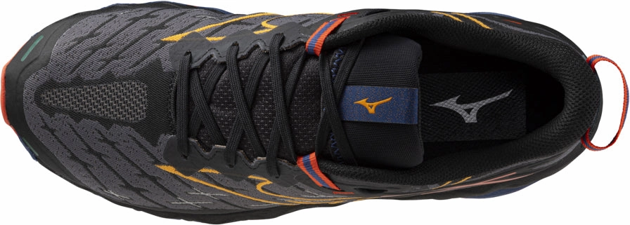 Mizuno Wave Mujin 10 Mens Trail Running Shoes - Black Low Top All-purpose sole