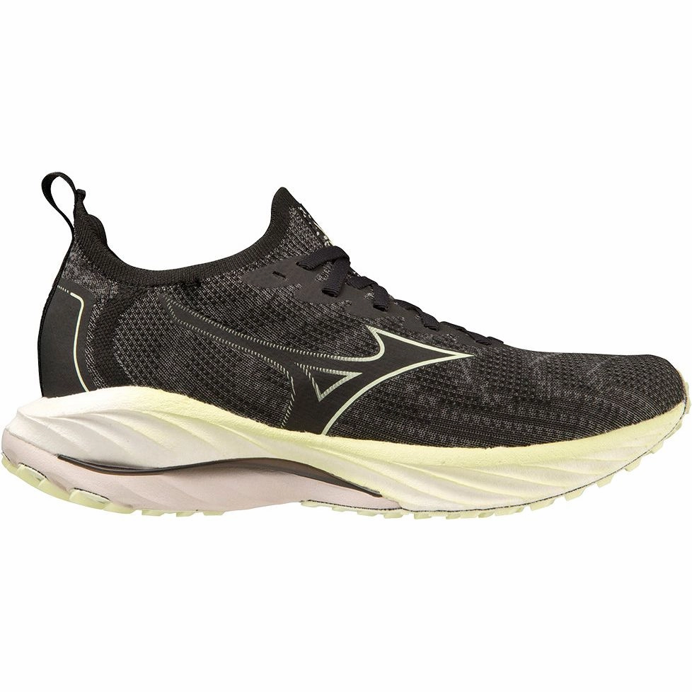 Ventilated Design Mizuno Wave Neo Wind Womens Running Shoes - Black