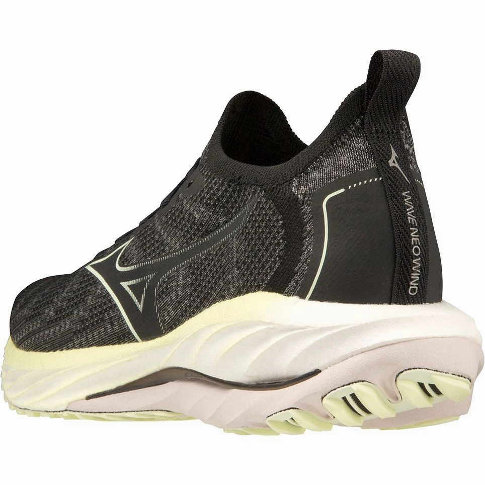 Refined touch Mizuno Wave Neo Wind Womens Running Shoes - Black