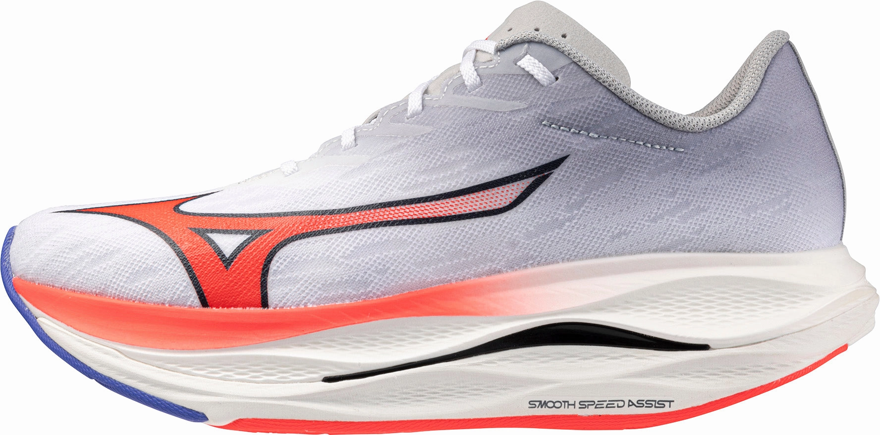 Mizuno Wave Rebellion Flash 3 Mens Running Shoes - White QuickDry