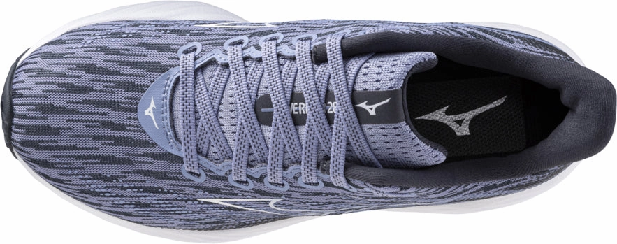 Mizuno Wave Rider 28 Womens Running Shoes - Purple Smooth Entry