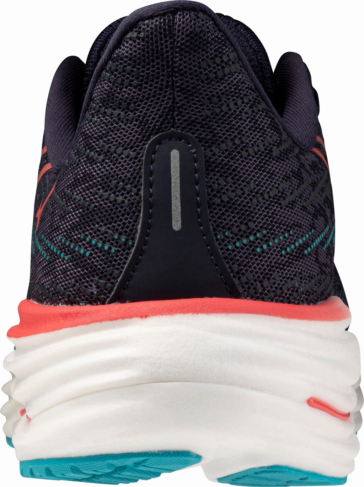 Compression Fit Moisture   Wicking Mizuno Wave Rider 29 Mens Running Shoes - Grey