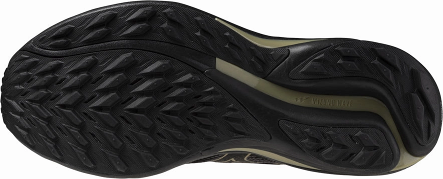 Mizuno Wave Rider GORE-TEX 2 Mens Trail Running Shoes - Black Stay Flexible Energy Step
