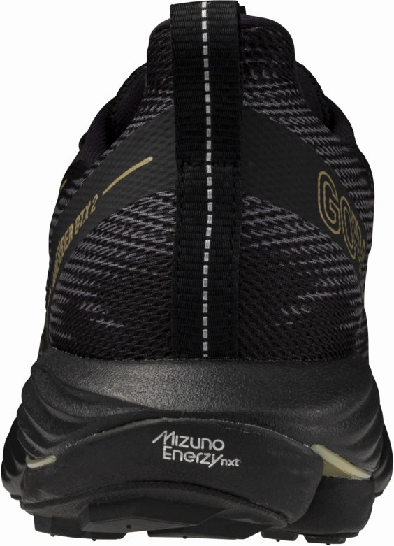 Mizuno Wave Rider GORE-TEX 2 Mens Trail Running Shoes - Black Thermal Regulating Layer