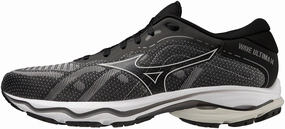 Mizuno Wave Ultima 14 Mens Running Shoes - Black Recycled Synthetic Fabric