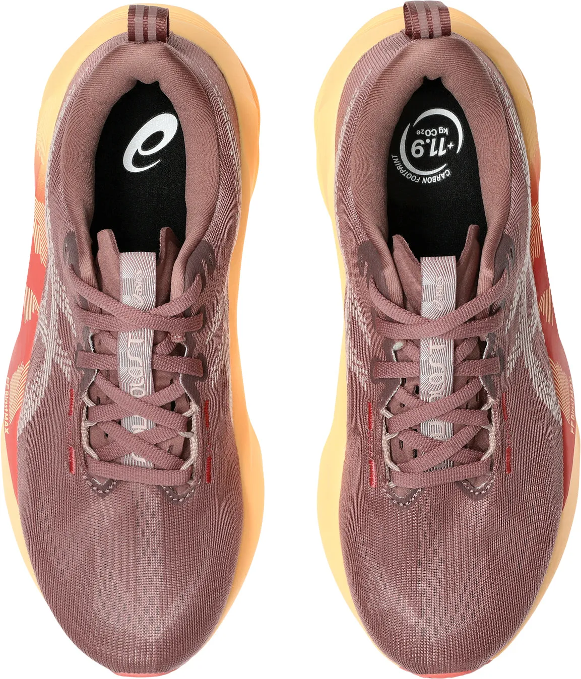 Agile Step Adaptive Movement Asics NovaBlast 5 Womens Running Shoes - Red