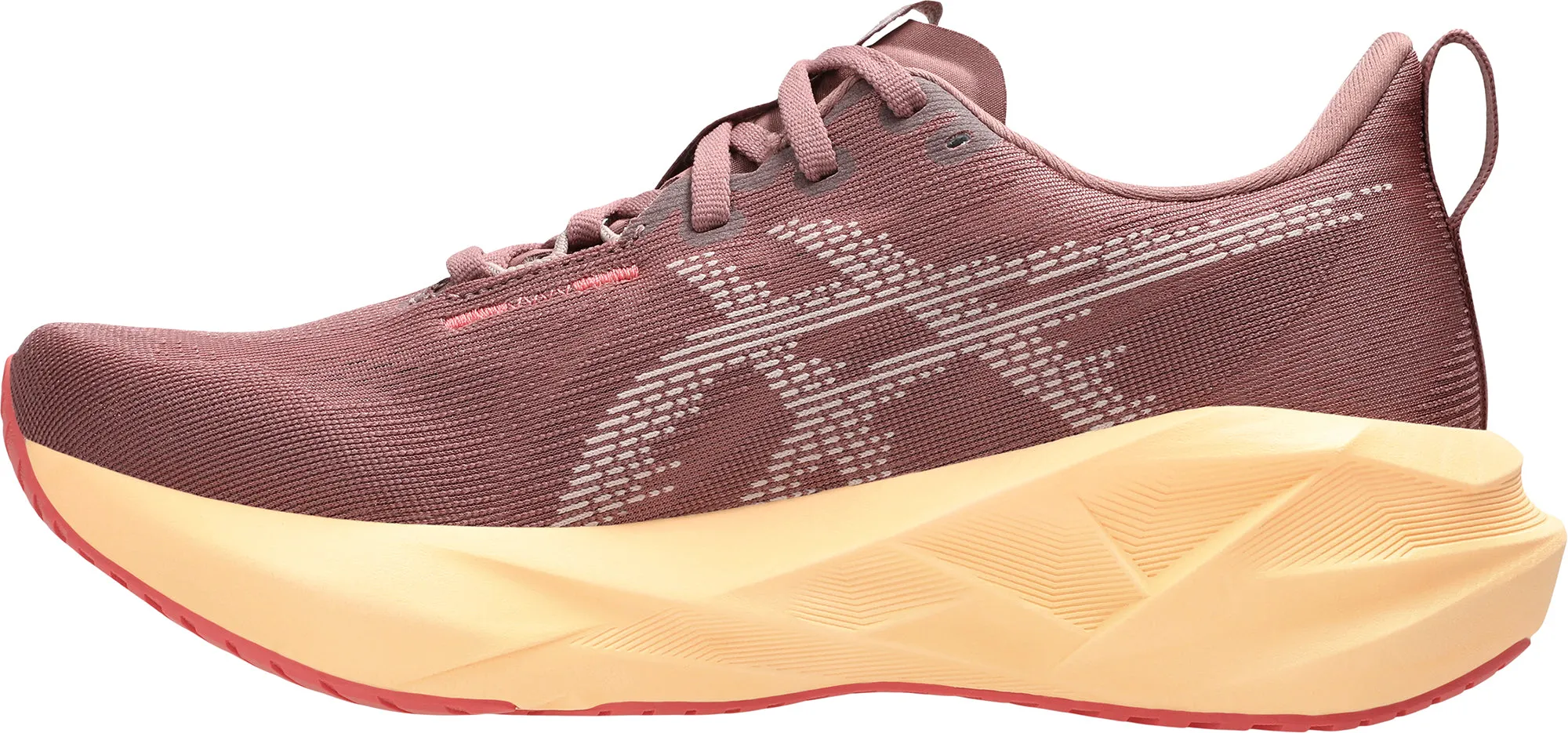 Smooth ride Agile Fit Asics NovaBlast 5 Womens Running Shoes - Red