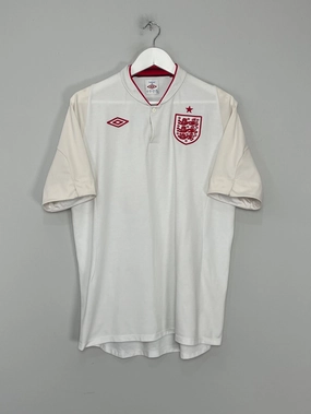 Slub Textured Surface 2012/13 ENGLAND HOME SHIRT (L) UMBRO