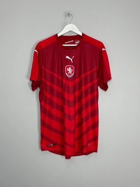 2016/19 CZECH REPUBLIC HOME SHIRT (XL) PUMA Jacquard Knit