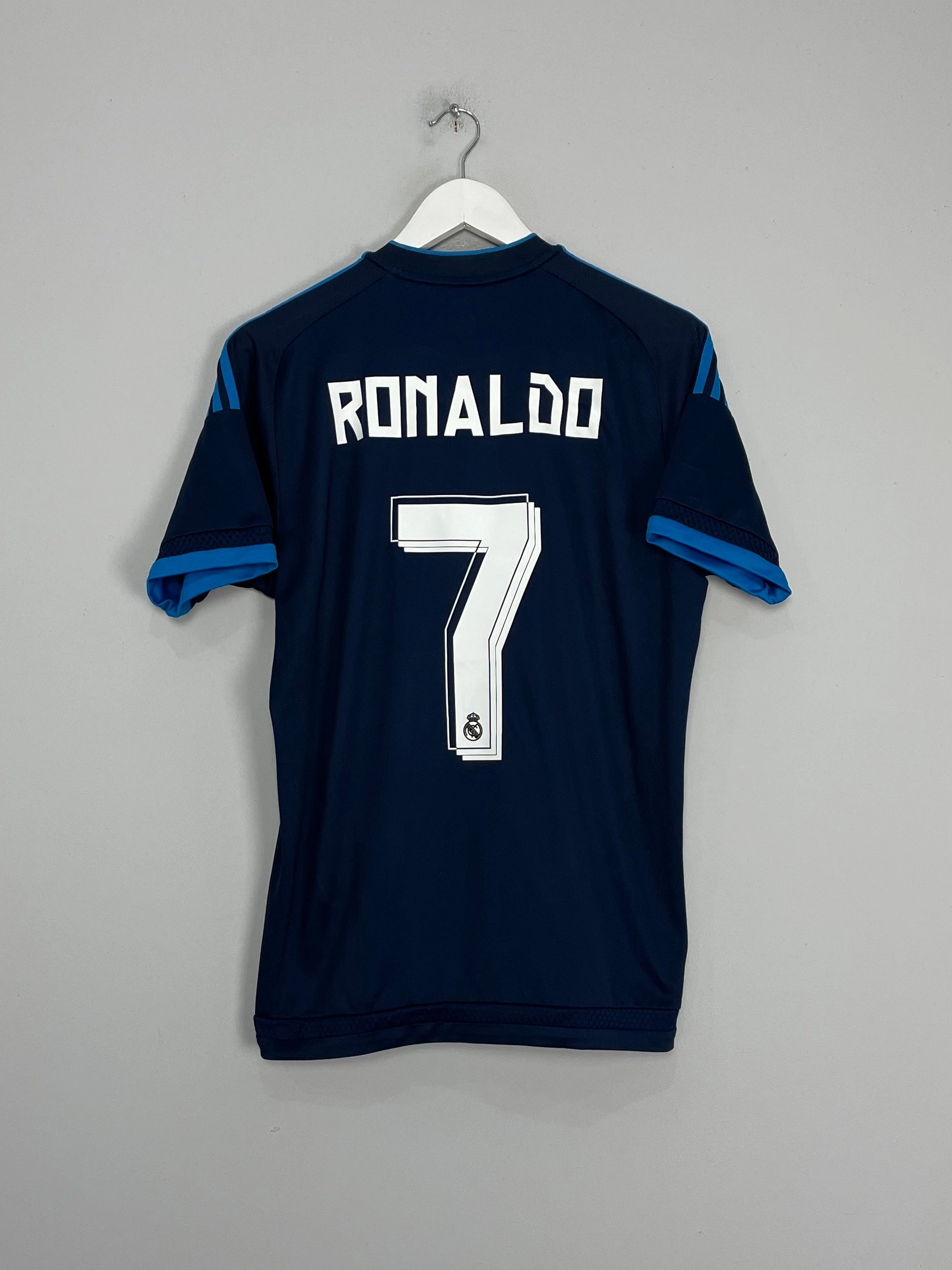 Temperature Control Weave Race Ready 2015/16 REAL MADRID RONALDO #7 THIRD SHIRT (M) ADIDAS