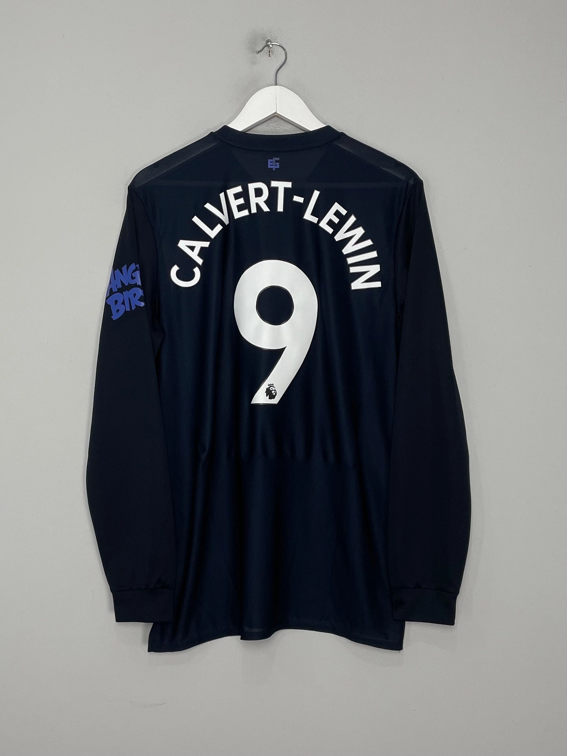 2019/20 EVERTON CALVERT LEWIN #9 L/S THIRD SHIRT (L) UMBRO Sport Inspired