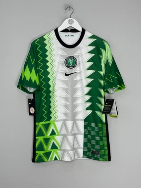 2020/21 NIGERIA *BNWT* HOME SHIRT (M) NIKE Motion Base Performance Fit