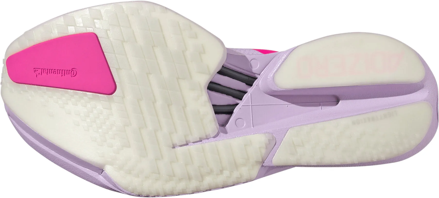 MidTop Heel Pad adidas Adizero Adios Pro 4 Womens Running Shoes - Purple