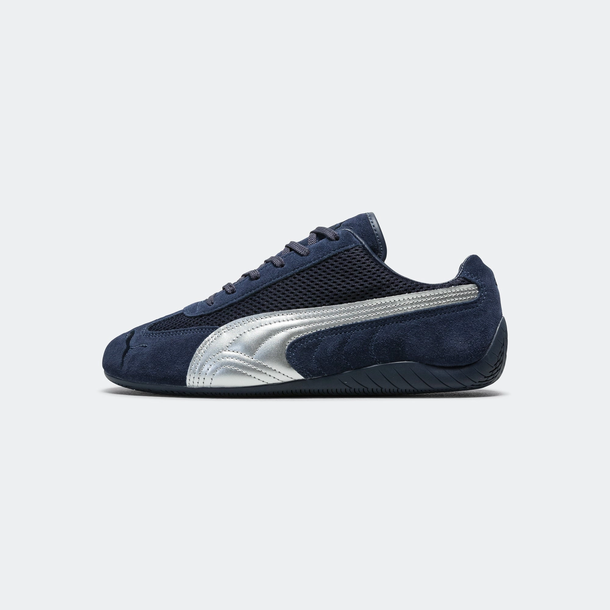 Street Vibe Reinforced Eyelet Construction Speedcat Premium - Puma Navy/Matte Silver