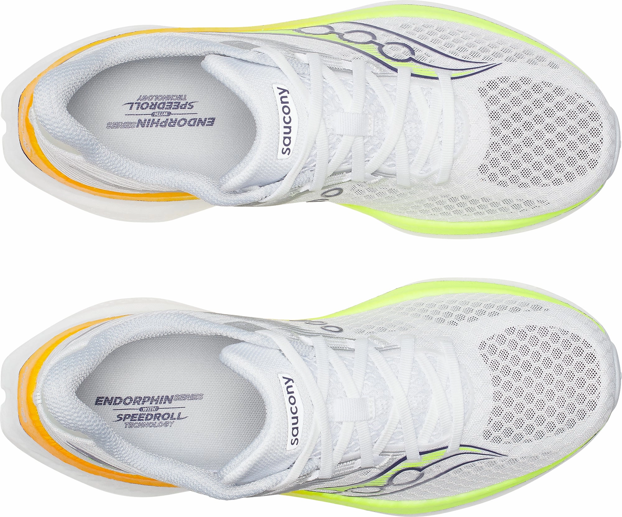 Comfortable Footwear Technology Saucony Endorphin Speed 5 Mens Running Shoes - White