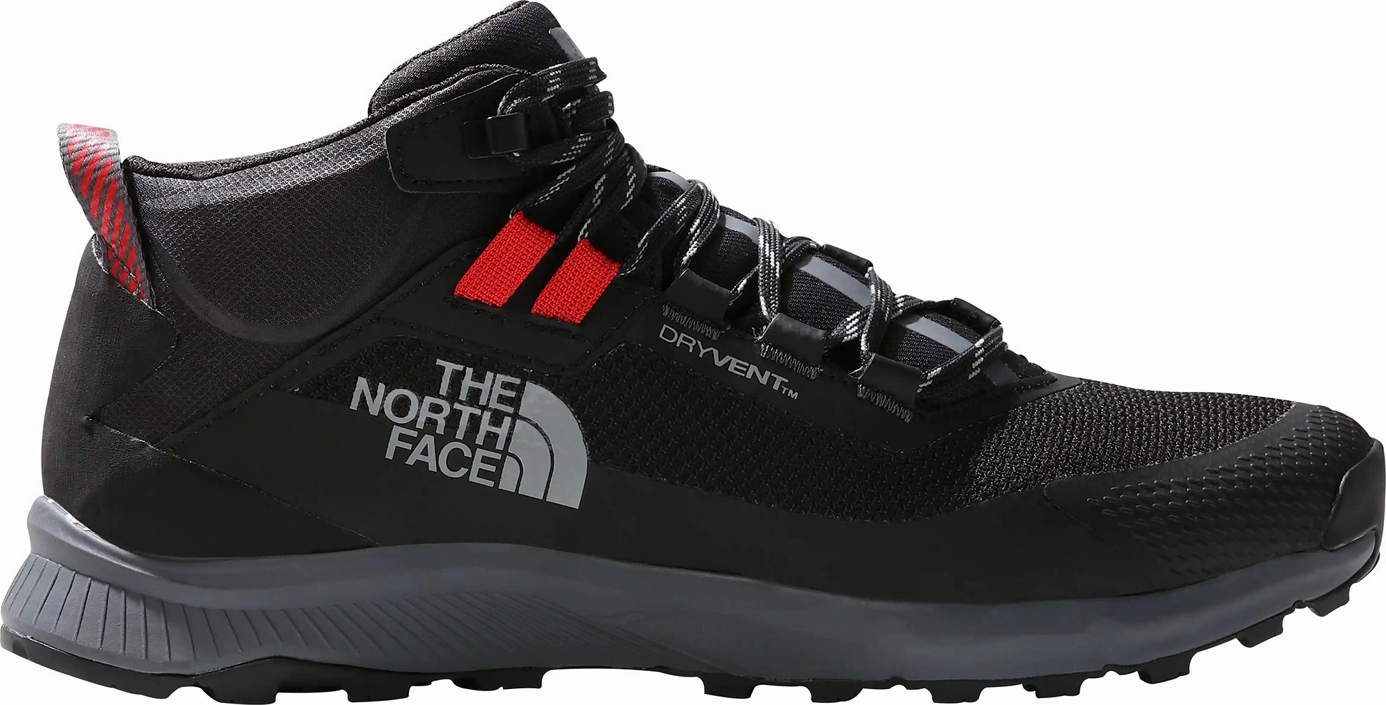 Foot Stability Comfort Trekking Gear The North Face Cragstone Mid Waterproof Mens Walking Boots - Black