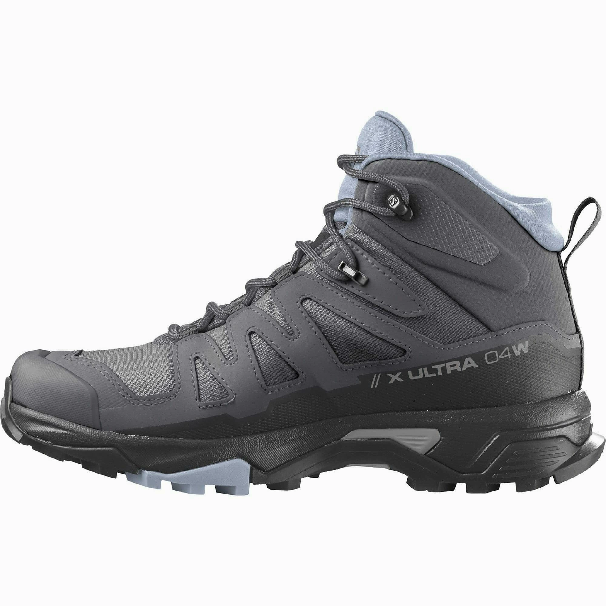High Support Salomon X Ultra 4 Mid GORE-TEX Womens Walking Boots - Grey