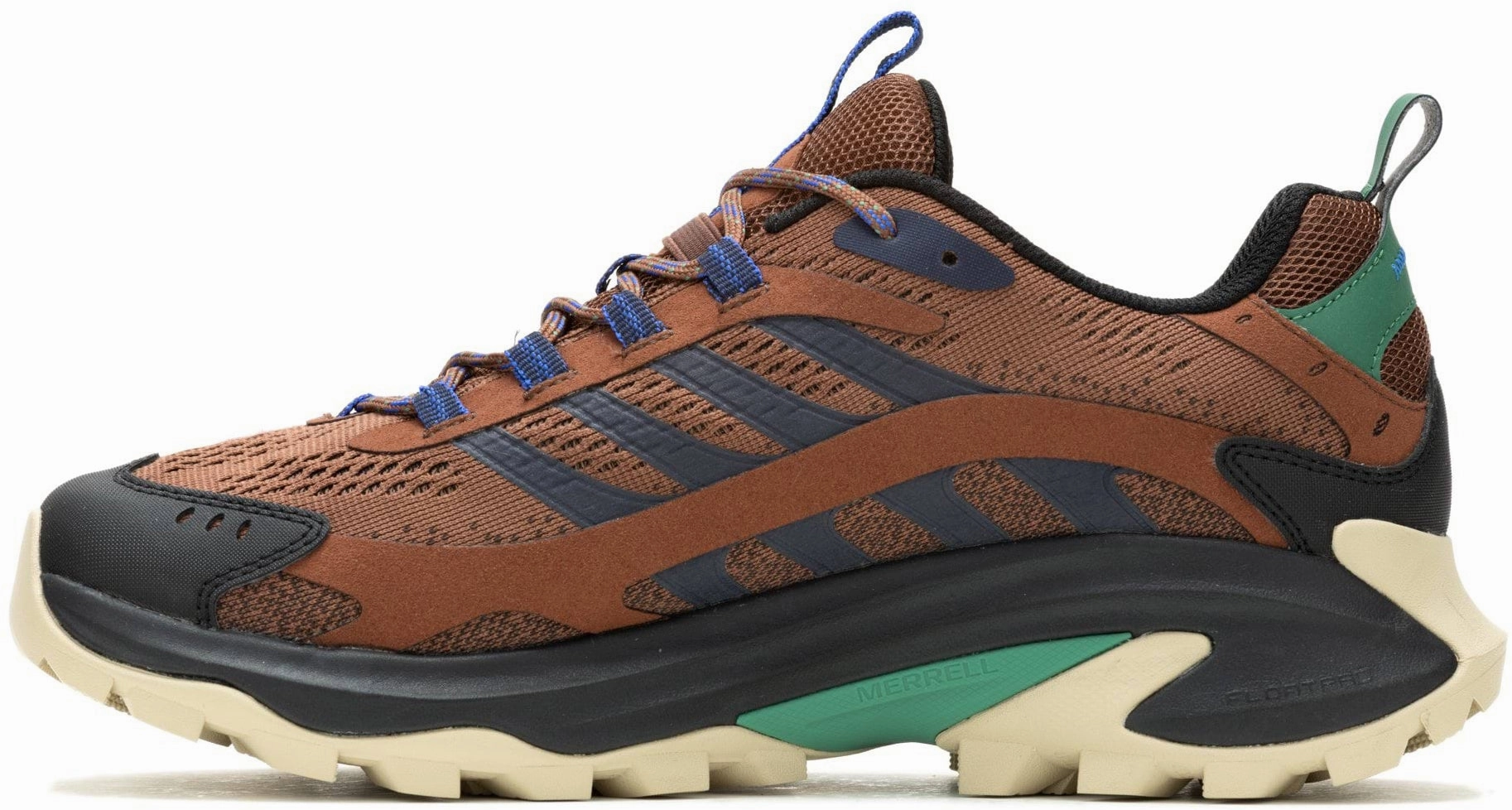 Merrell Moab Speed 2 Mens Walking Shoes - Brown Trail Utility Backcountry Trek