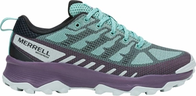 Merrell Speed Eco Waterproof Womens Walking Shoes - Green Nature Trek
