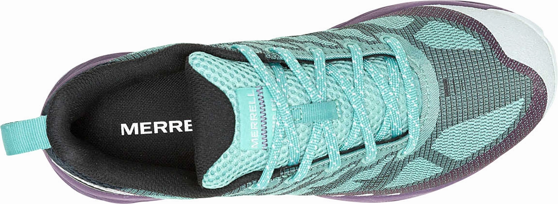 Merrell Speed Eco Waterproof Womens Walking Shoes - Green Solid Support Supportive Fit