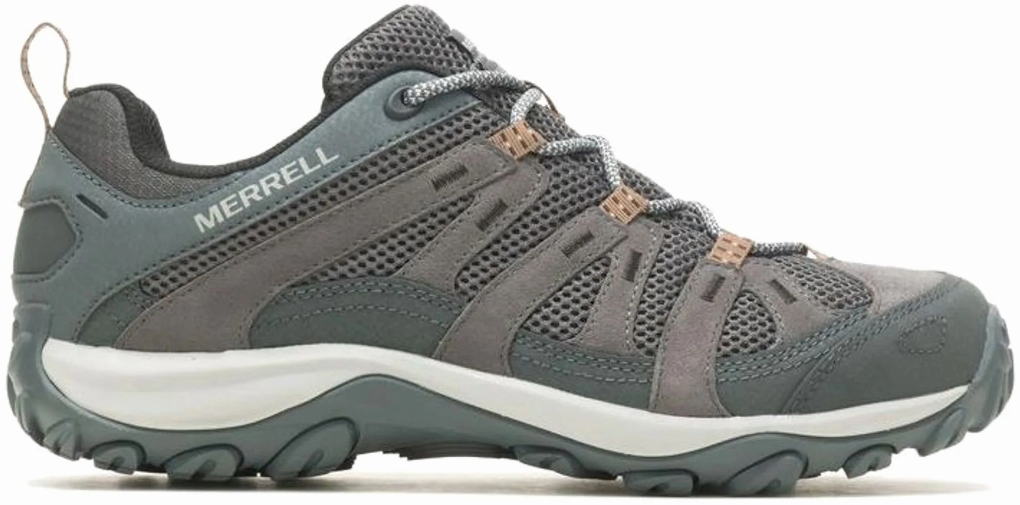 mud proof Merrell Alverstone 2 Mens Walking Shoes - Grey
