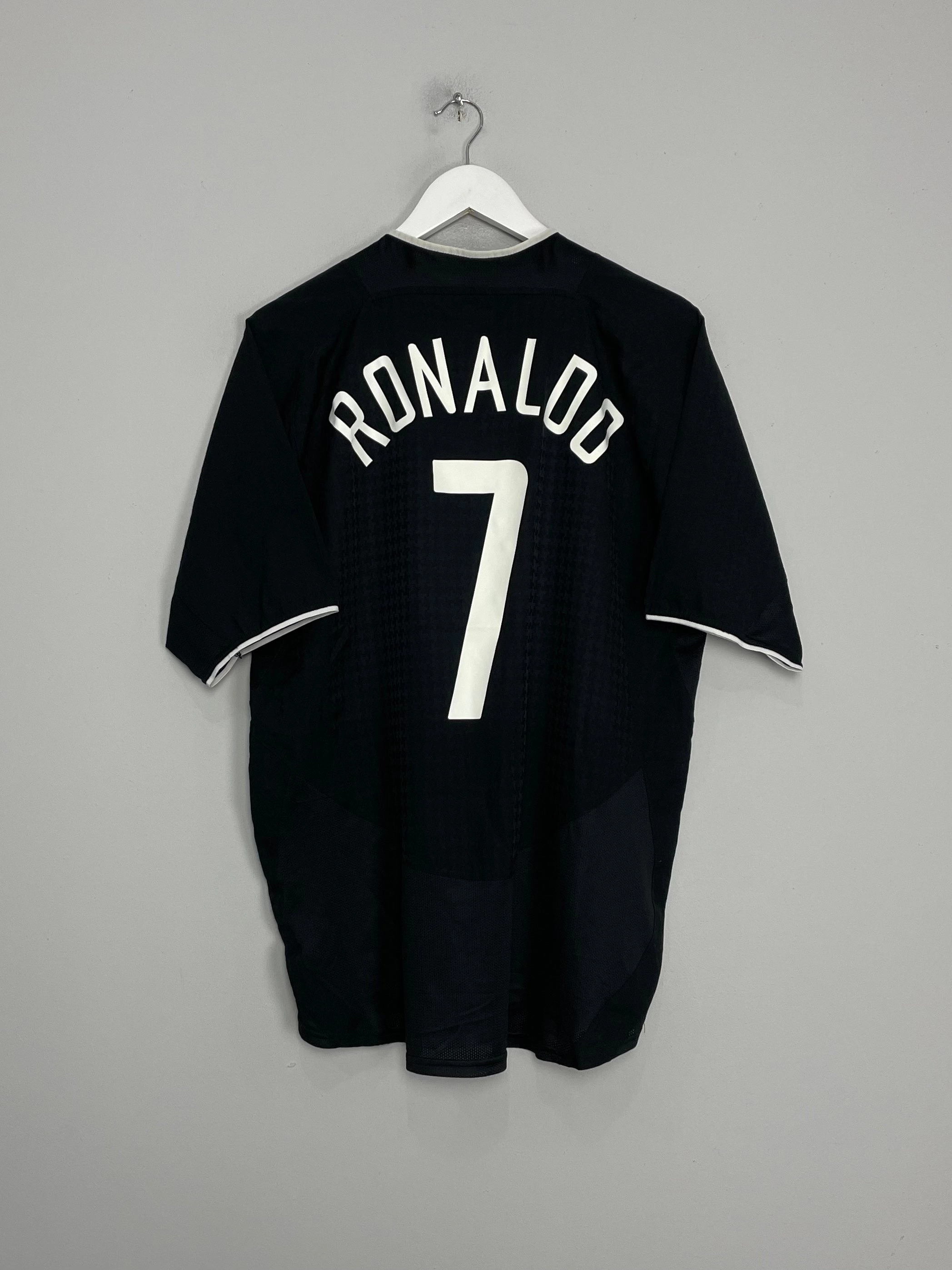 Performance Gear 2003/05 MANCHESTER UNITED RONALDO #7 AWAY SHIRT (L) NIKE