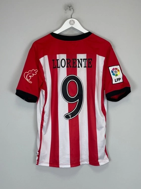 2011/12 ATHLETIC BILBAO LLORENTE #9 HOME SHIRT (S) UMBRO Zero Chafe Technology