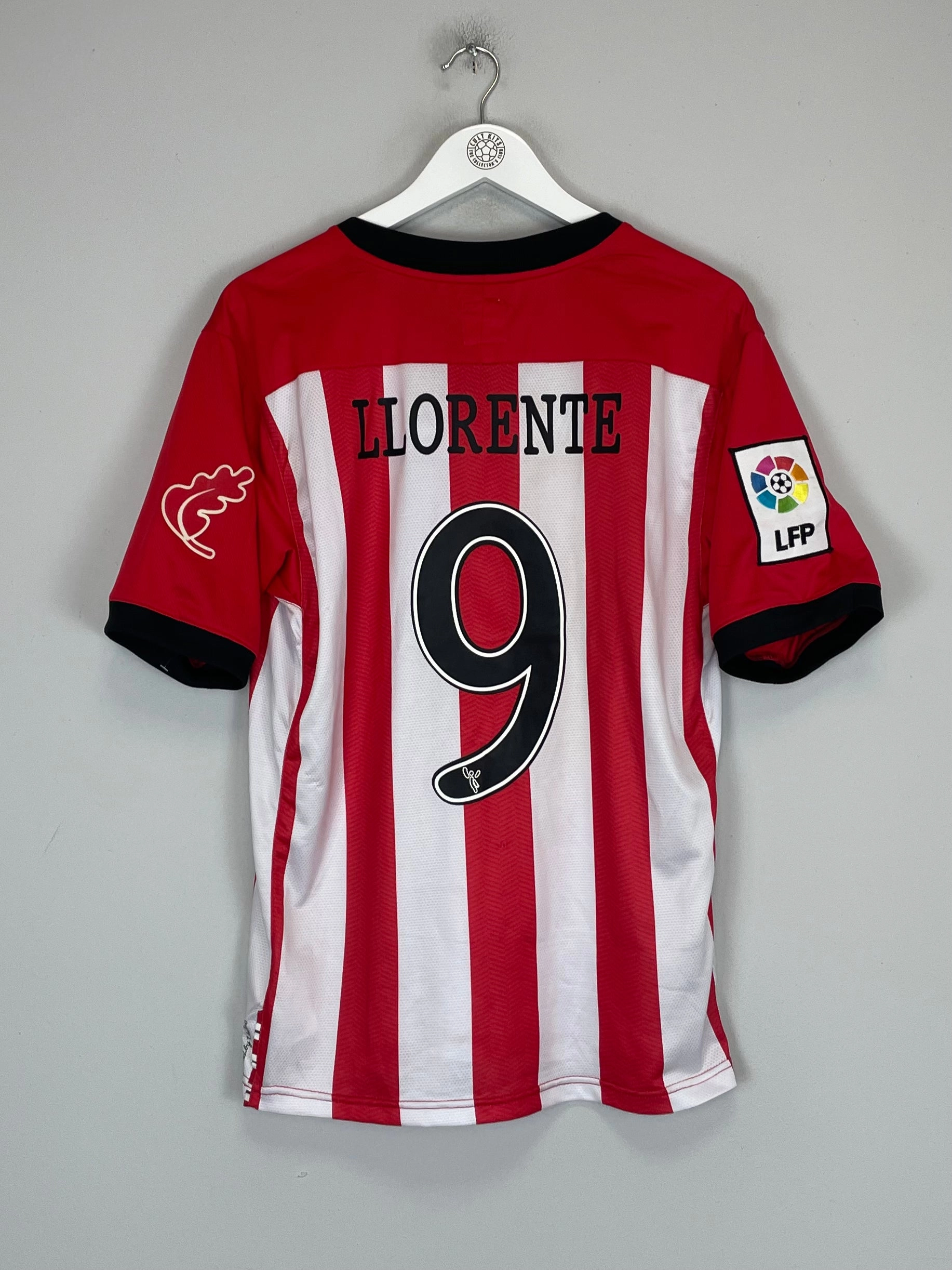 2011/12 ATHLETIC BILBAO LLORENTE #9 HOME SHIRT (S) UMBRO Zero Chafe Technology