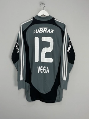 Non Irritating Seams 2007/09 RIVER PLATE VEGA #12 *PLAYER ISSUE* GK SHIRT (M) ADIDAS
