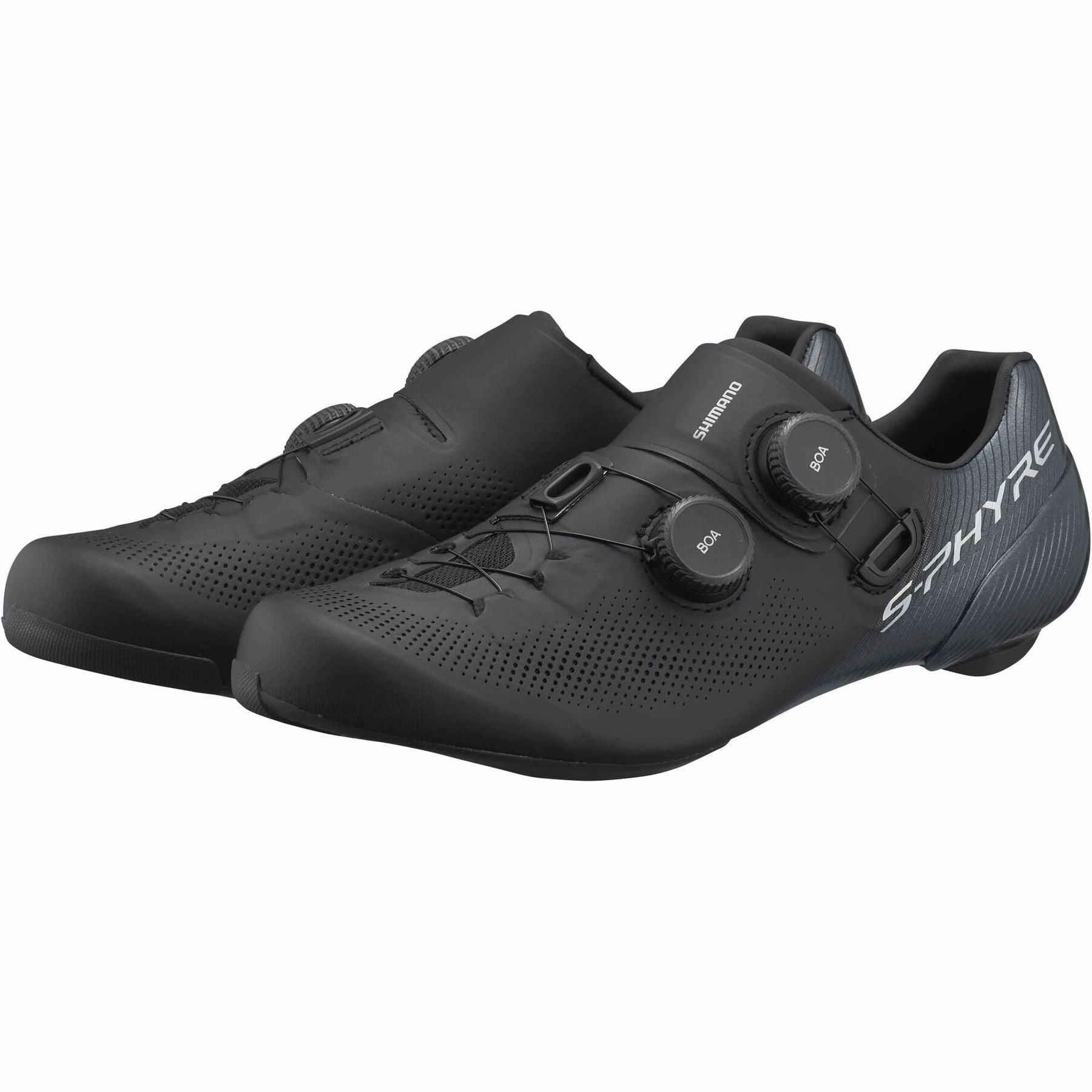 Shimano RC903 S-Phyre Road Cycling Shoes - Black Relaxed shock absorption Everyday Classic