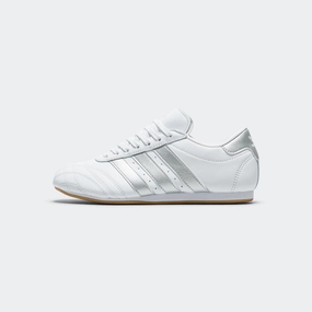 Ventilated Midsole Run Errands Womens Taekwondo Lace - Footwear White/Silver Metalic-Gum