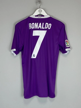 2016/17 REAL MADRID RONALDO #7 AWAY SHIRT (S) ADIDAS Endurance Wear Fast Response