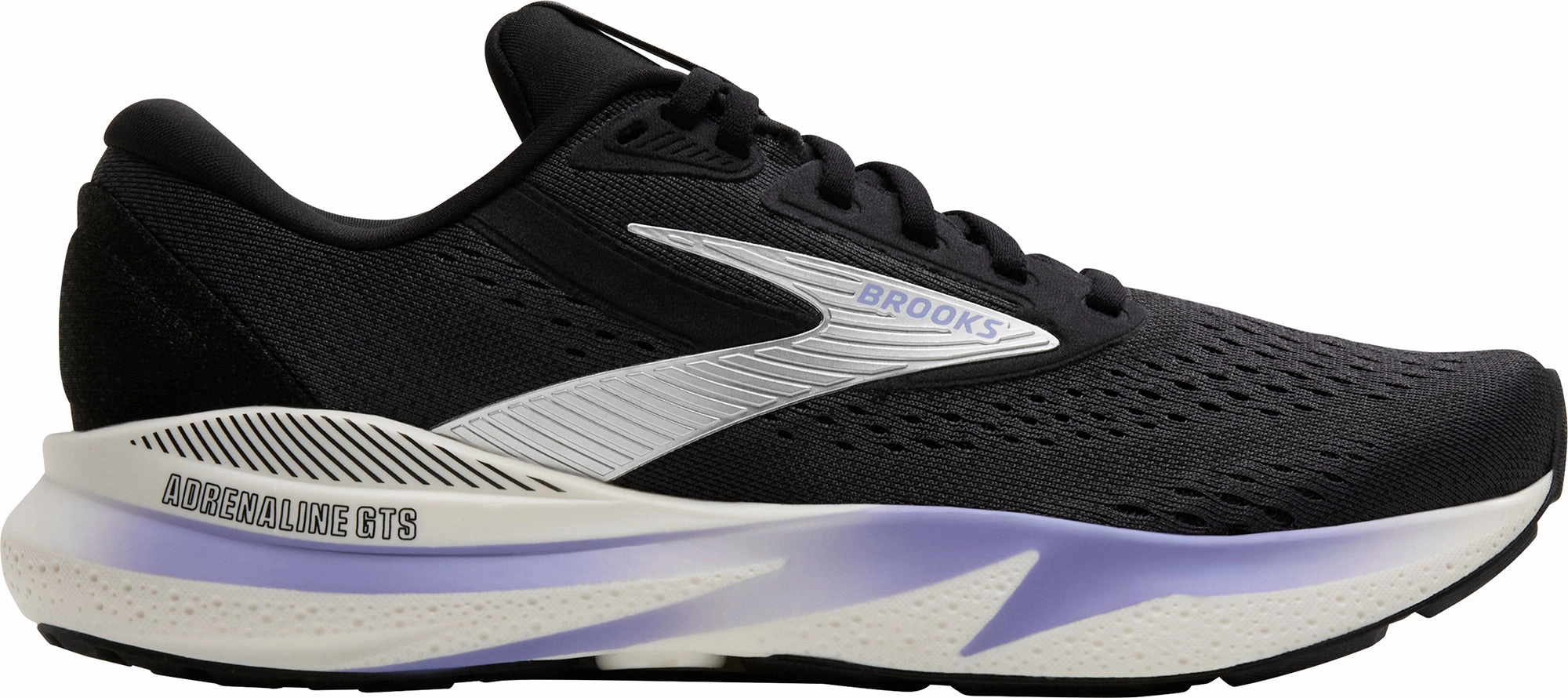 Walk Light neutral support Brooks Adrenaline GTS 24 Womens Running Shoes - Black