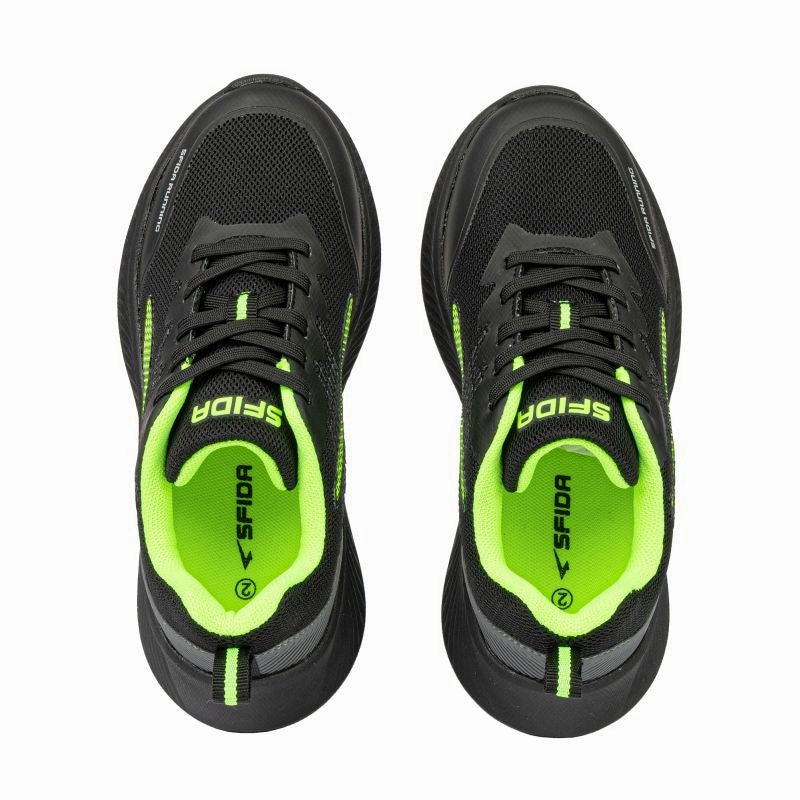 Smooth Zone ShockDispersion SFIDA Kaleido GS Kids Running Shoes