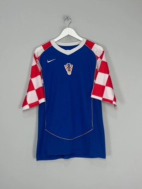 2004/06 CROATIA AWAY SHIRT (XL) NIKE Street Style No Chafe
