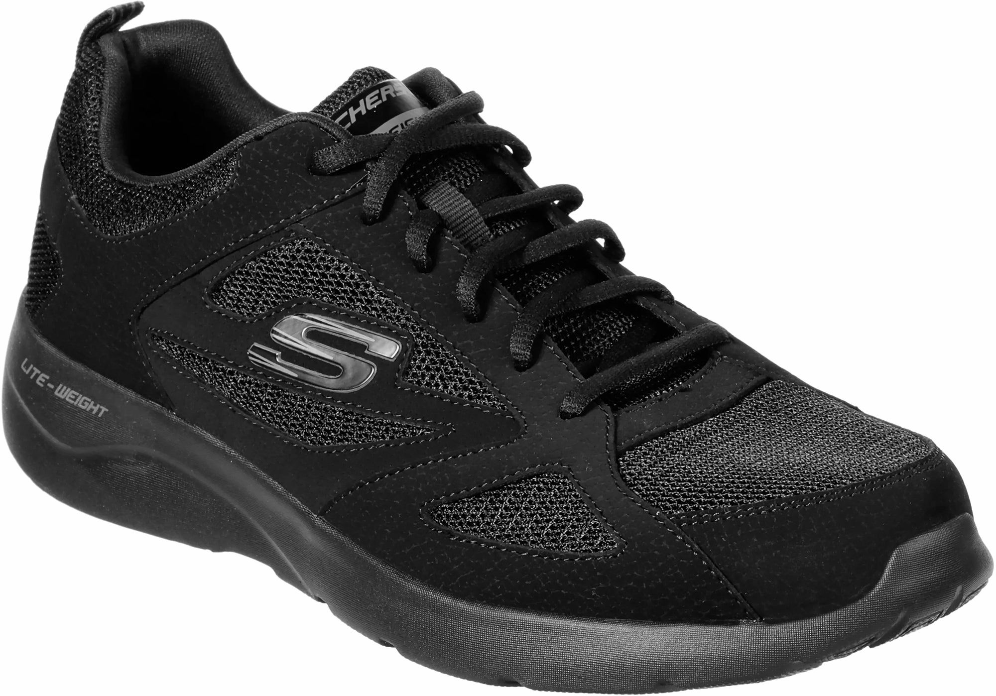 Skechers Dynamight 2.0 Mens Training Shoes - Black Distinctive cushioning Odor Resistant Technology
