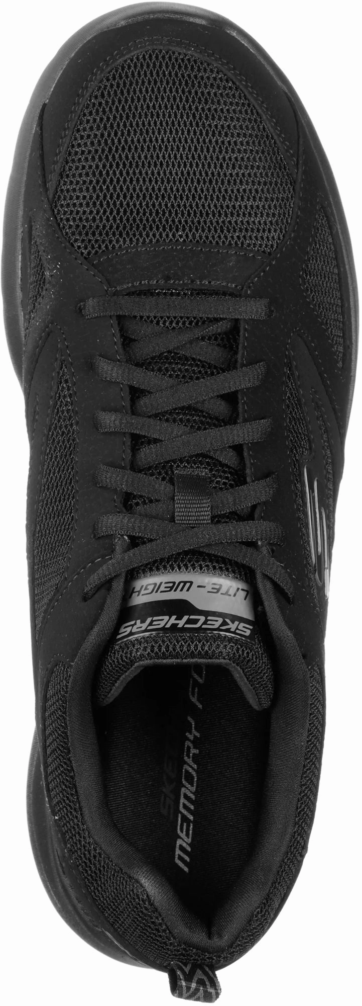 Smooth exterior Skechers Dynamight 2.0 Mens Training Shoes - Black