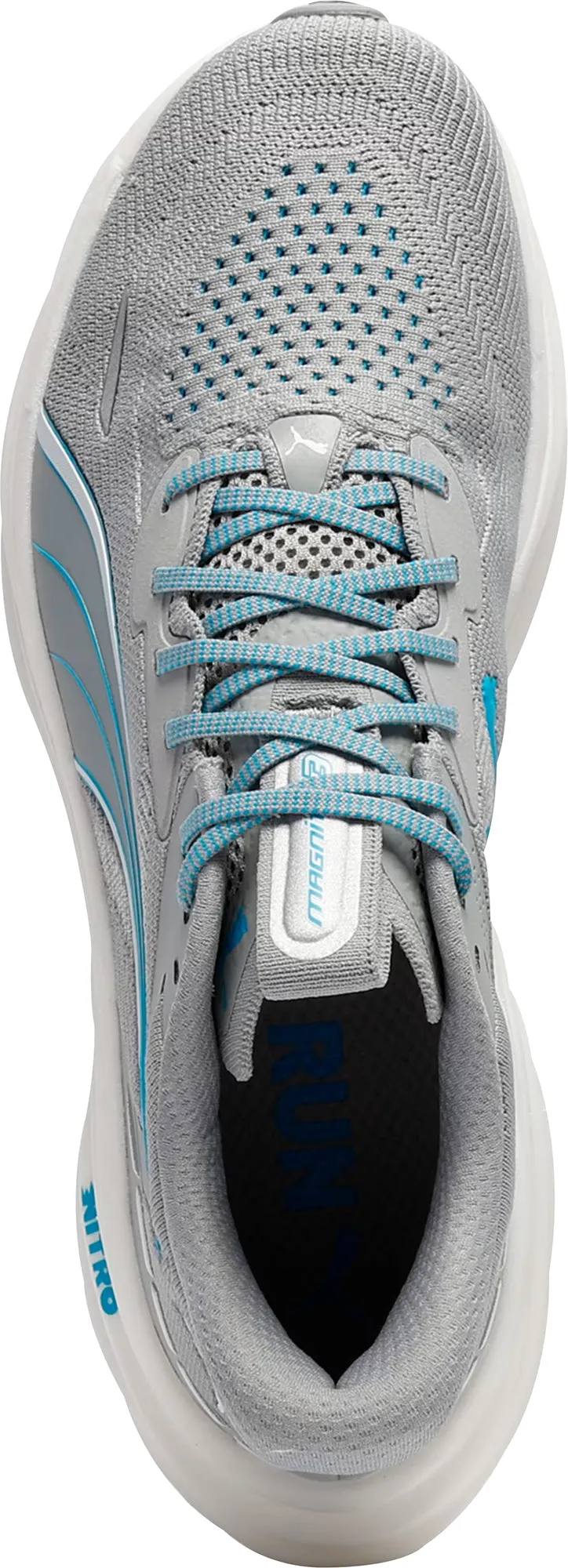 Puma Magnify Nitro 3 Mens Running Shoes - Grey Designer Look