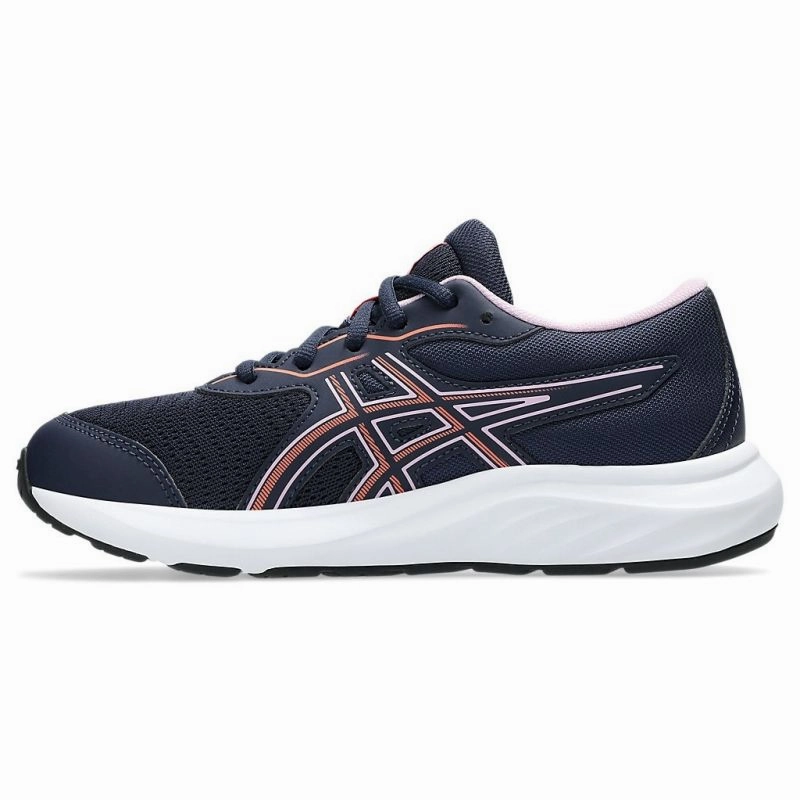 ASICS Contend 9 GS Kids Running Shoes Weatherproof Coating Abrasion Resistant Materials