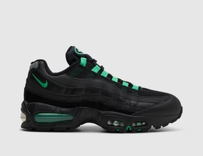 Anti Slip Lacing Nike Air Max 95 OG Black / Green Shock - Black