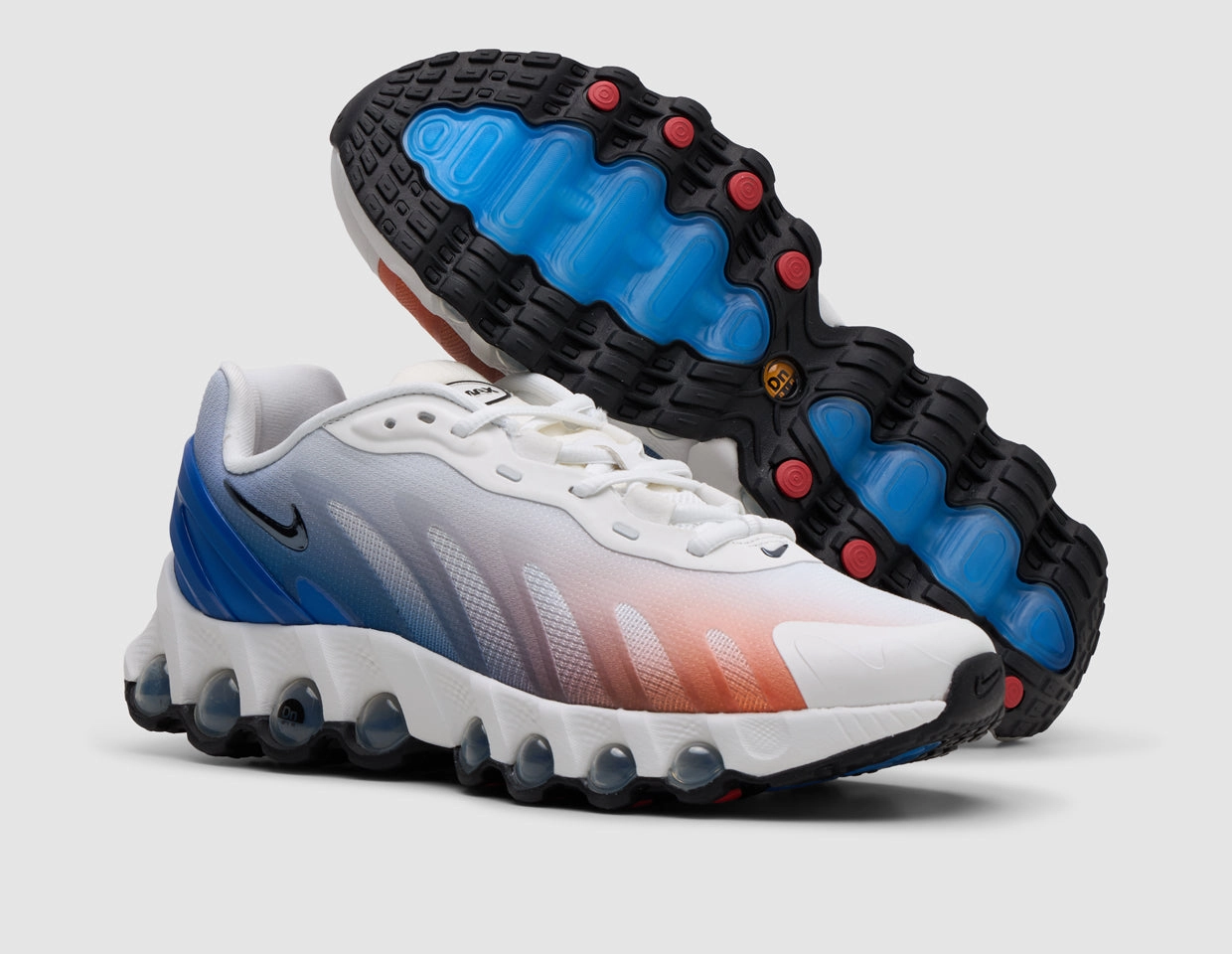 Nike Air Max Dn8 Summit White / Black - Safety Orange SlipResistantOutsole