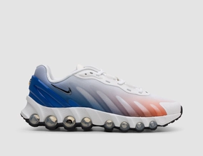 Layered Chic Motion Cushion Nike Air Max Dn8 Summit White / Black - Safety Orange