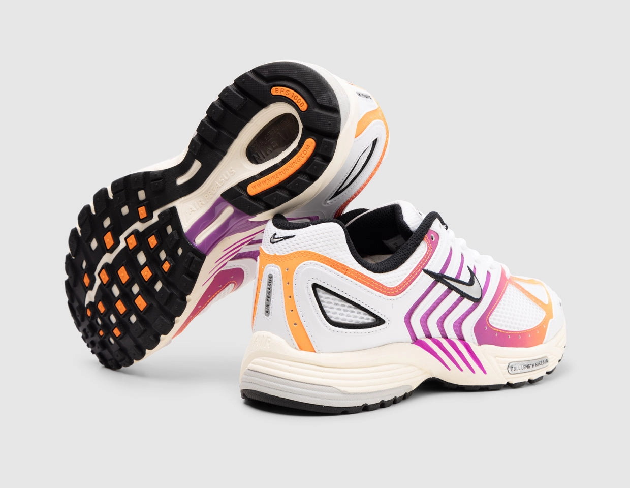 Sport Driven Nike Air Pegasus 2K5 White / Chrome - Total Orange